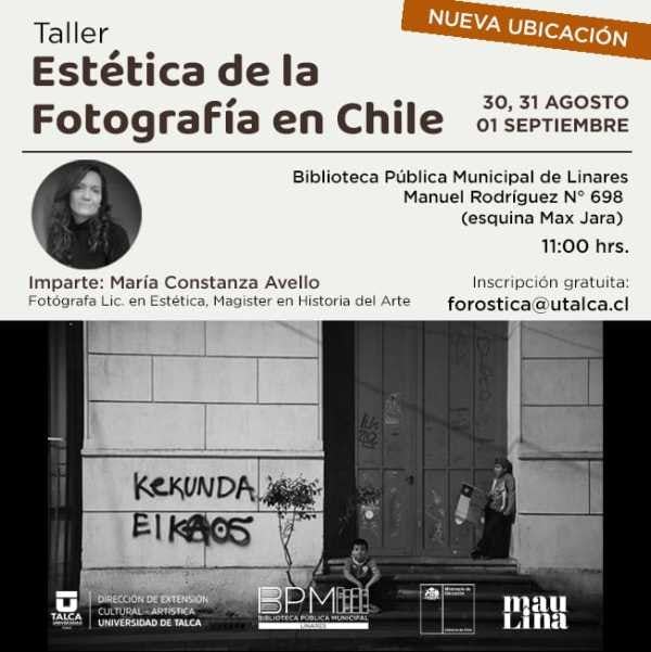 Taller Estética de la Fotografía en Chile por Conti Avello